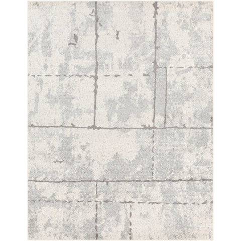 Image of Surya Elaziz Modern Light Gray, Medium Gray, White Rugs ELZ-2327