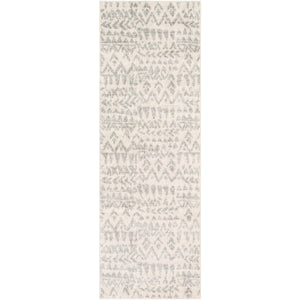 Surya Elaziz Global Medium Gray, Light Gray, White Rugs ELZ-2338