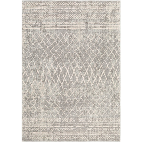 Image of Surya Elaziz Global Medium Gray, Light Gray, White Rugs ELZ-2340