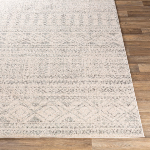 Image of Surya Elaziz Global Medium Gray, Light Gray, White Rugs ELZ-2354