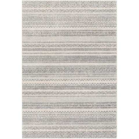 Image of Surya Elaziz Global Medium Gray, Light Gray, White Rugs ELZ-2356