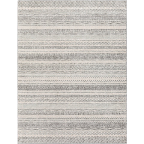 Image of Surya Elaziz Global Medium Gray, Light Gray, White Rugs ELZ-2356