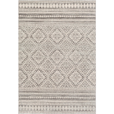 Image of Surya Elaziz Global Medium Gray, Light Gray, White Rugs ELZ-2357