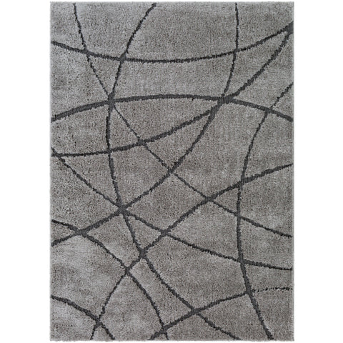 Image of Surya Elenor Modern Light Gray, Medium Gray Rugs ENR-2322