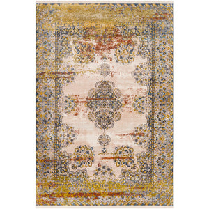 Surya Ephesians Traditional Olive, Medium Gray, Silver Gray, Cream, Beige, Burnt Orange, Bright Red, Aqua, Saffron Rugs EPC-2321