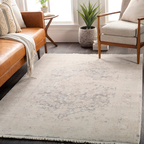 Image of Surya Ephesians Traditional Beige, Cream, Silver Gray, Medium Gray Rugs EPC-2329