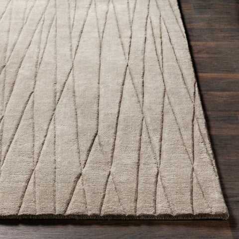 Image of Surya Etching Modern Medium Gray Rugs ETC-4996