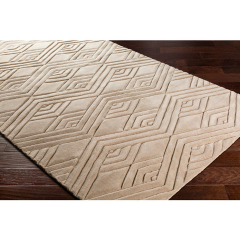 Image of Surya Etching Modern Taupe Rugs ETC-5000