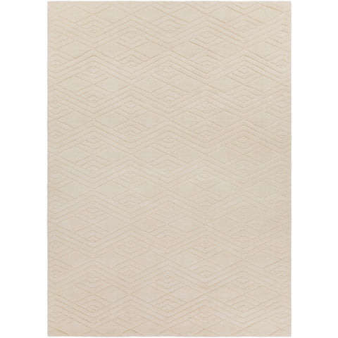 Image of Surya Etching Modern Cream Rugs ETC-5004