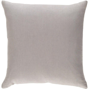 Surya Ethiopia Solid & Border Light Gray Pillow Kit ETPA-7209-Wanderlust Rugs