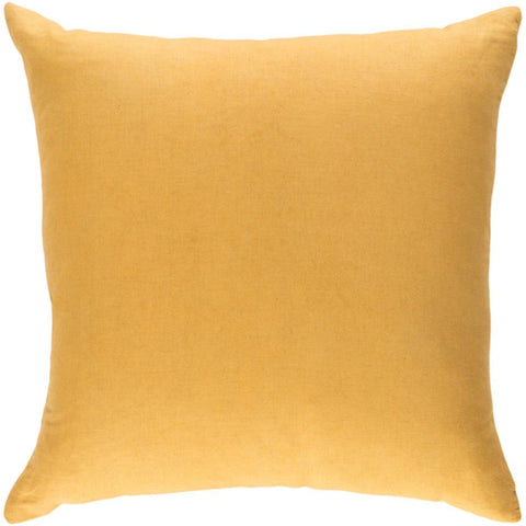 Surya Ethiopia Solid & Border Mustard Pillow Kit ETPA-7214-Wanderlust Rugs