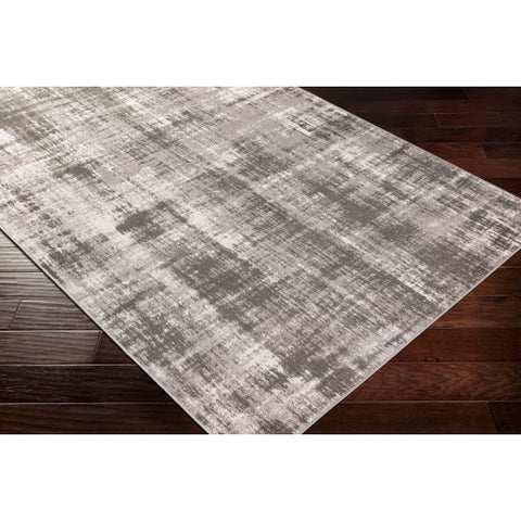 Image of Surya Rafetus Modern Charcoal, Light Gray, White Rugs ETS-2342