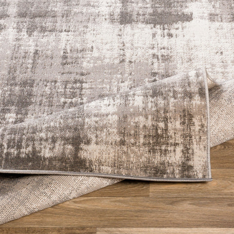 Image of Surya Rafetus Modern Charcoal, Light Gray, White Rugs ETS-2342