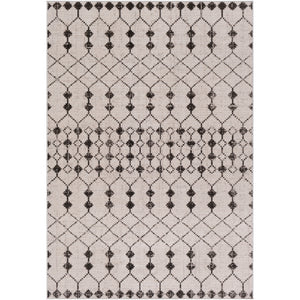 Surya Rafetus Global Charcoal, Black, White Rugs ETS-2353