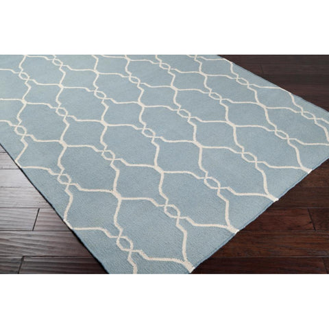 Image of Surya Fallon Transitional Bright Blue, Beige Rugs FAL-1005-Wanderlust Rugs