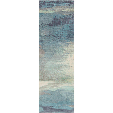 Image of Surya Felicity Modern Sky Blue, Aqua, Navy, Medium Gray, Khaki Rugs FCT-8000