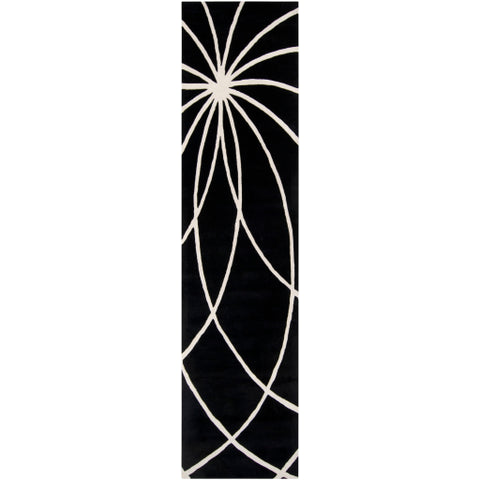 Image of Surya Forum Modern Black, Cream Rugs FM-7072