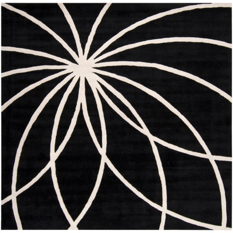 Image of Surya Forum Modern Black, Cream Rugs FM-7072