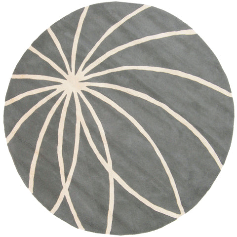 Image of Surya Forum Modern Charcoal, Cream Rugs FM-7173