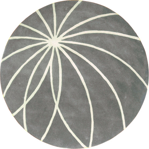 Image of Surya Forum Modern Charcoal, Cream Rugs FM-7173