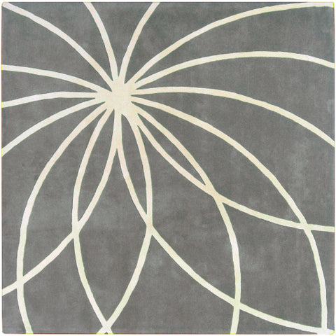 Image of Surya Forum Modern Charcoal, Cream Rugs FM-7173