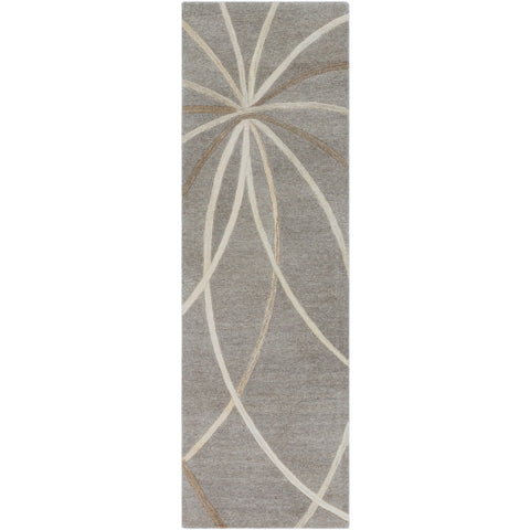 Image of Surya Forum Modern Medium Gray, Cream, Camel, Light Gray Rugs FM-7217