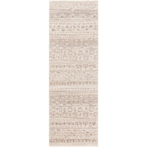 Surya Fowler Global Light Gray, Ivory, Medium Gray Rugs FOW-1003