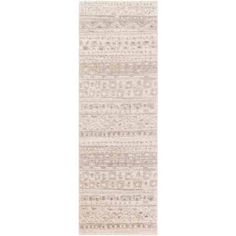 Image of Surya Fowler Global Light Gray, Ivory, Medium Gray Rugs FOW-1003