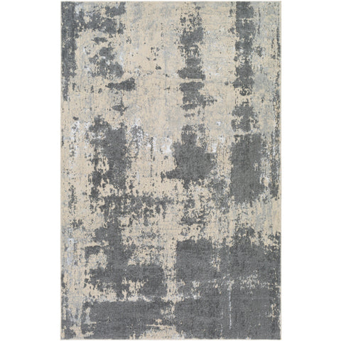 Image of Surya Florence Modern Charcoal, Medium Gray, Beige, Light Gray Rugs FRO-2321