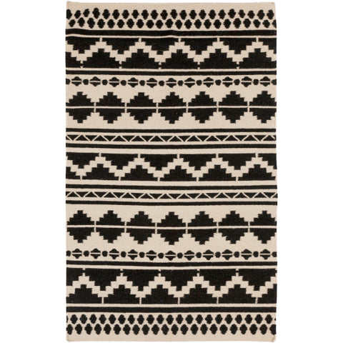 Image of Surya Frontier Rustic Taupe, Black Rugs FT-431