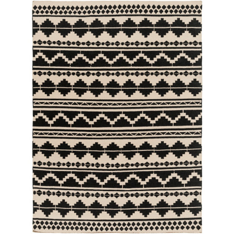 Image of Surya Frontier Rustic Taupe, Black Rugs FT-431