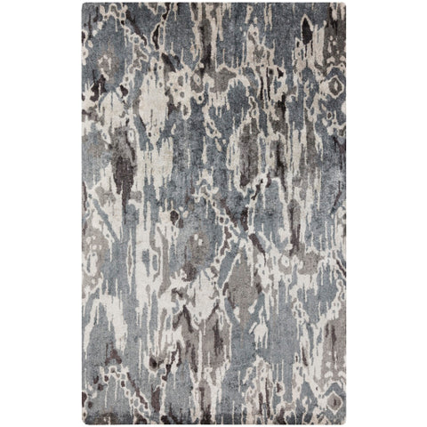 Image of Surya Gemini Modern Charcoal, Black, Taupe Rugs GMN-4008