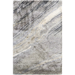 Surya Gemini Modern Charcoal, Medium Gray, Light Gray, Ivory Rugs GMN-4052