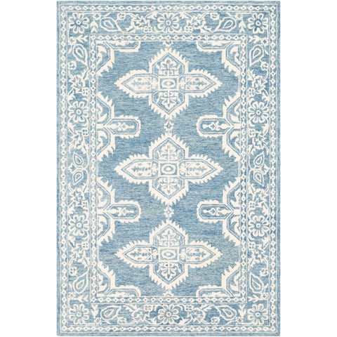 Image of Surya Granada Global Pale Blue, Beige, Sky Blue Rugs GND-2300