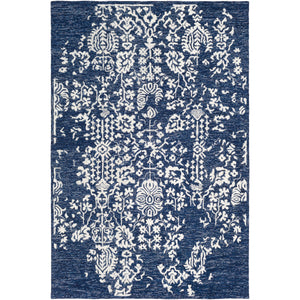 Surya Granada Traditional Dark Blue, Denim, Ivory Rugs GND-2311