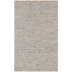 Surya Giovanni Rustic Charcoal, Cream Rugs GNI-1000