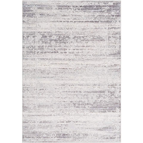 Image of Surya Genesis Traditional Silver Gray, White, Medium Gray, Pale Blue, Denim Rugs GNS-2300
