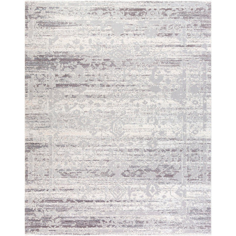 Image of Surya Genesis Traditional Silver Gray, White, Medium Gray, Pale Blue, Denim Rugs GNS-2300
