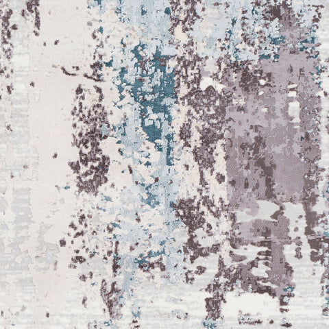 Image of Surya Genesis Modern White, Medium Gray, Pale Blue, Silver Gray, Denim Rugs GNS-2301