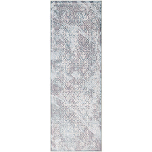 Surya Genesis Traditional Silver Gray, White, Pale Blue, Medium Gray, Denim Rugs GNS-2304