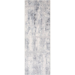 Surya Genesis Modern Silver Gray, White, Pale Blue, Medium Gray, Denim Rugs GNS-2305