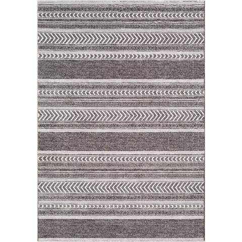 Image of Surya Genesis Global Silver Gray, White, Charcoal, Medium Gray Rugs GNS-2308