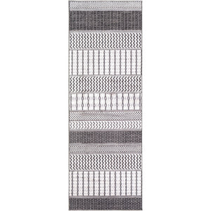 Surya Genesis Global White, Charcoal, Silver Gray Rugs GNS-2309