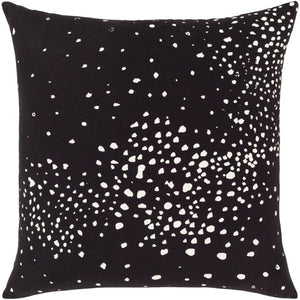 Surya Graphic Punch Modern Black, White Pillow Cover GPC-002-Wanderlust Rugs