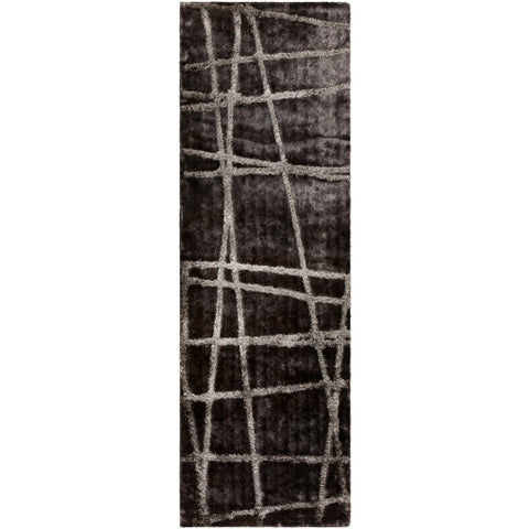 Image of Surya Graph Modern Charcoal, Taupe Rugs GRP-2001