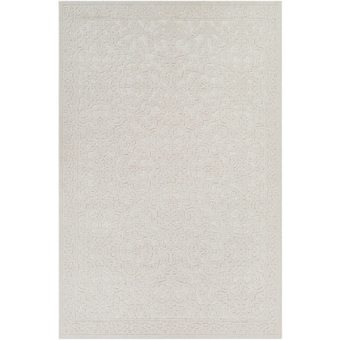 Image of Surya Greenwich Traditional Cream, Medium Gray Rugs GWC-2310