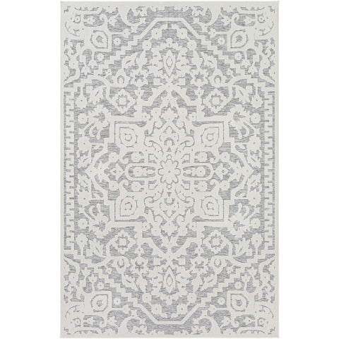 Image of Surya Greenwich Traditional Cream, Medium Gray Rugs GWC-2319