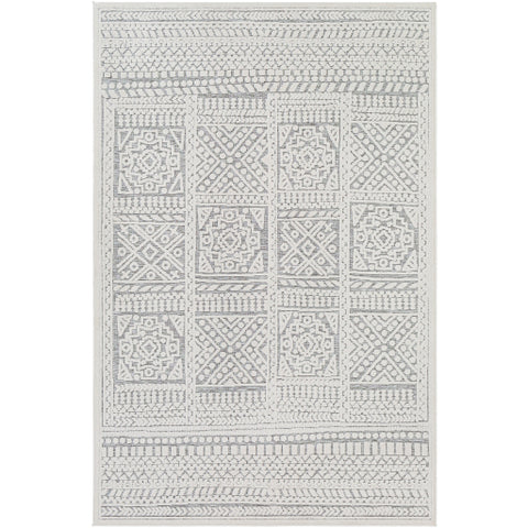 Image of Surya Greenwich Global Cream, Medium Gray Rugs GWC-2320