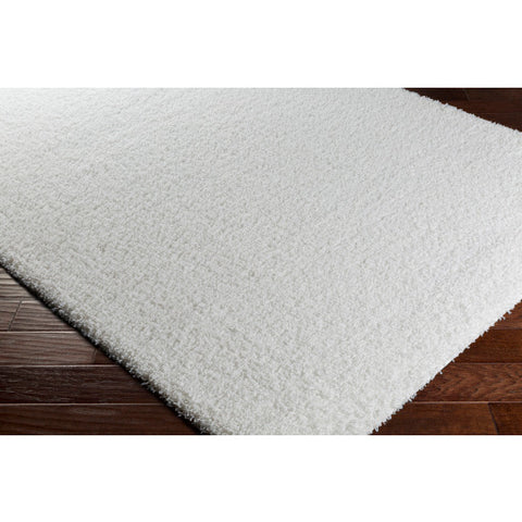 Image of Surya Galaxy Shag Modern White Rugs GYS-4500