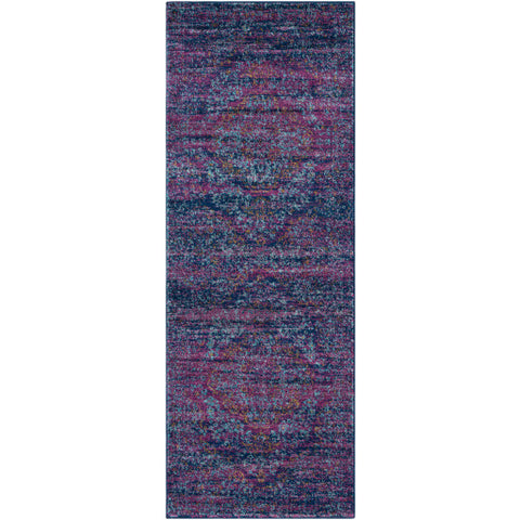 Image of Surya Harput Traditional Teal, Dark Blue, Garnet, Burnt Orange Rugs HAP-1003